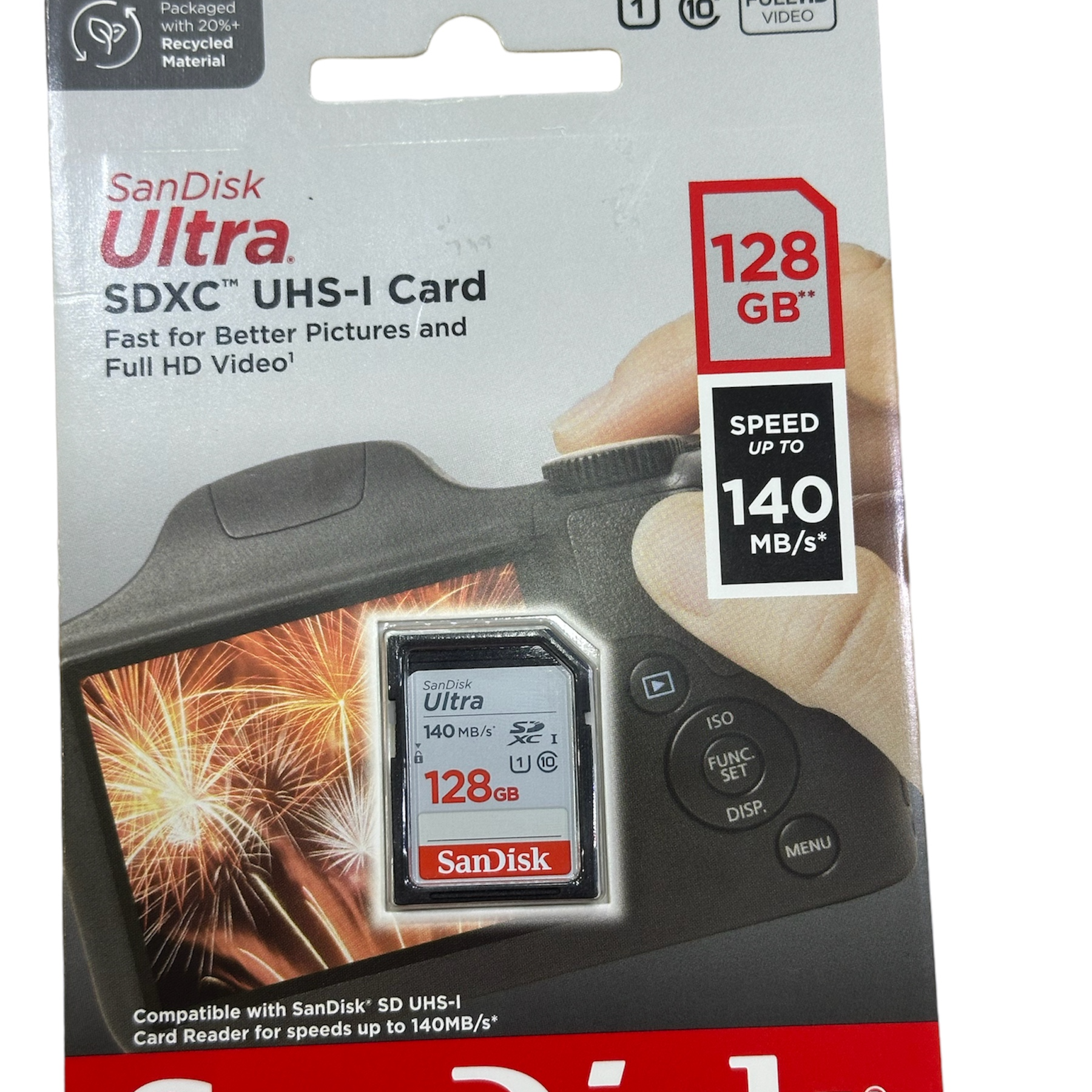 Sandisk Ultra SDXC UHS-I Card - 128GB