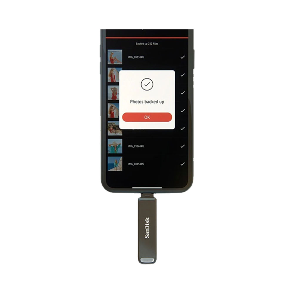 SanDisk 256GB iXpand Flash Drive Luxe For iPhone And USB Type-C Devices