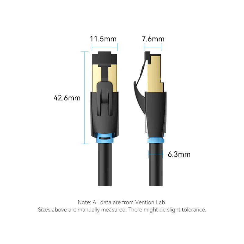 Vention Cat8 1.5 METER SFTP Ethernet Patch Cable