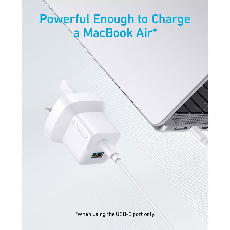 Anker A2331K21 323 Charger Adapter (33W) - White