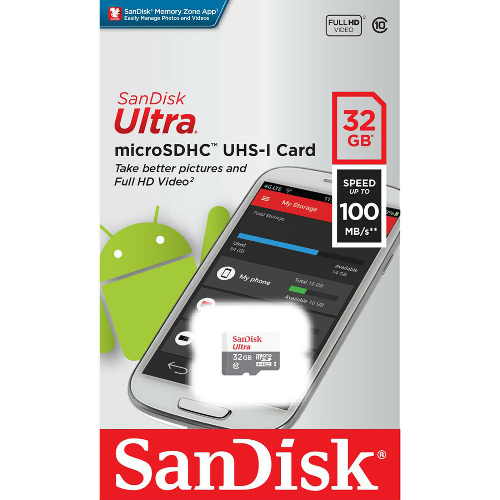 Sandisk Ultra 32gb Microsdxc Uhs-i Memory Card