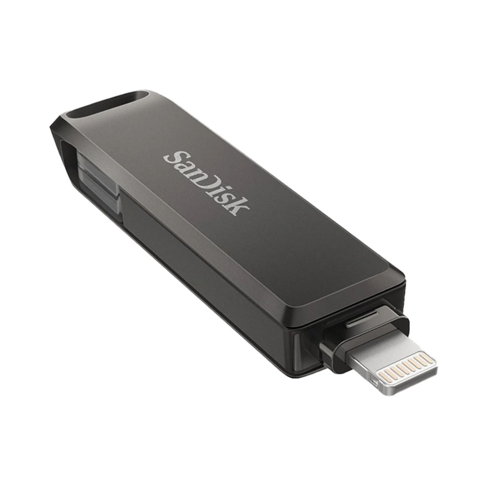 SanDisk 256GB iXpand Flash Drive Luxe For iPhone And USB Type-C Devices