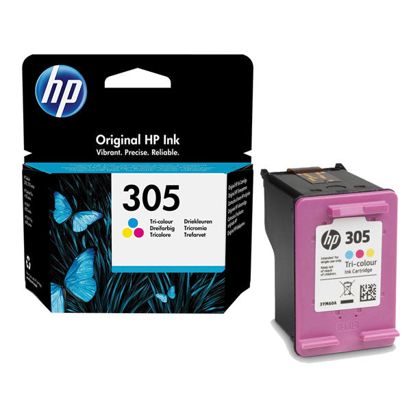 HP 305 Tri Color Ink Cartridge