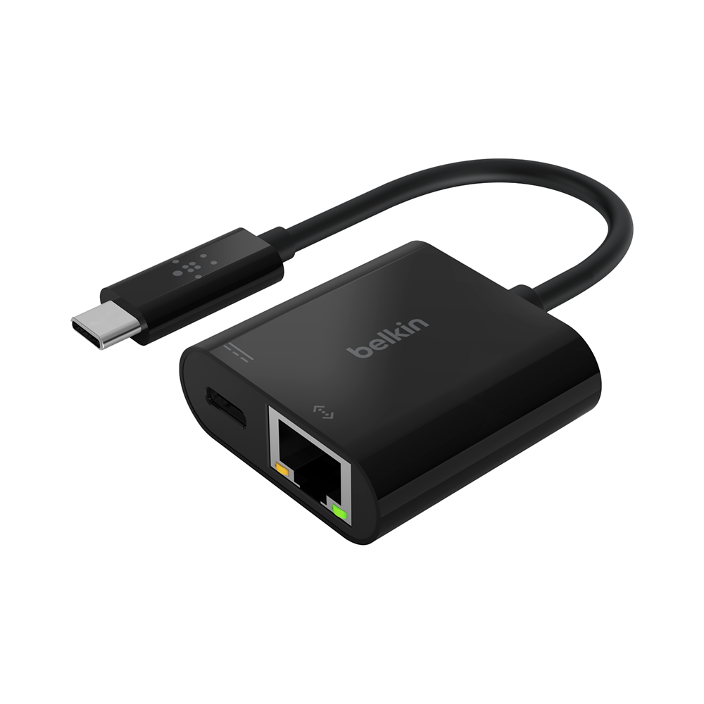Belkin USB C To Ethernet Charge Adapter
