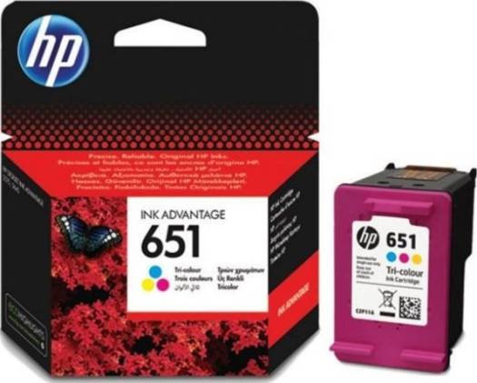 Hp 651 Inkjet Cartridge Colour