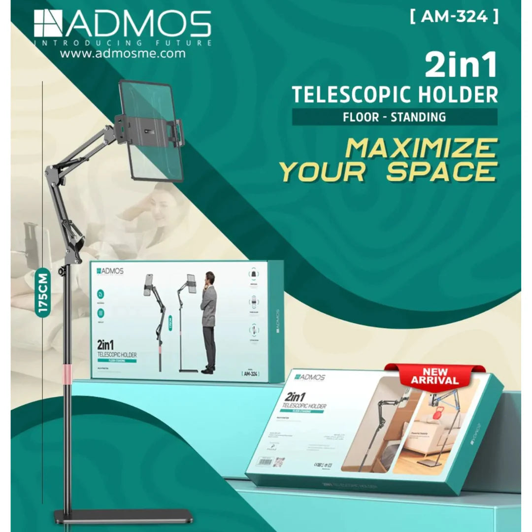 ADMOS 2in1 TELESCOPIC HOLDER AM-324