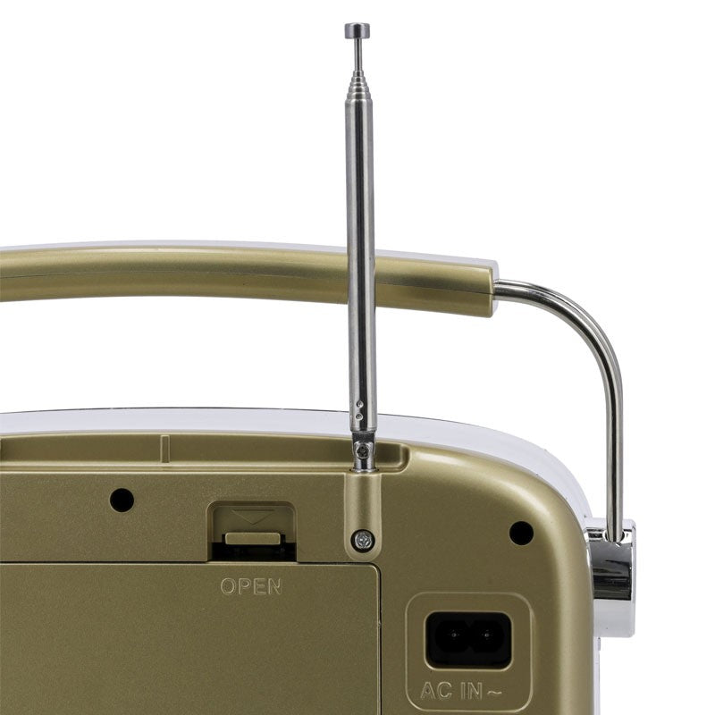 GEEPAS RECHARGEABLE RADIO WITH BLUETOOTH GR13015