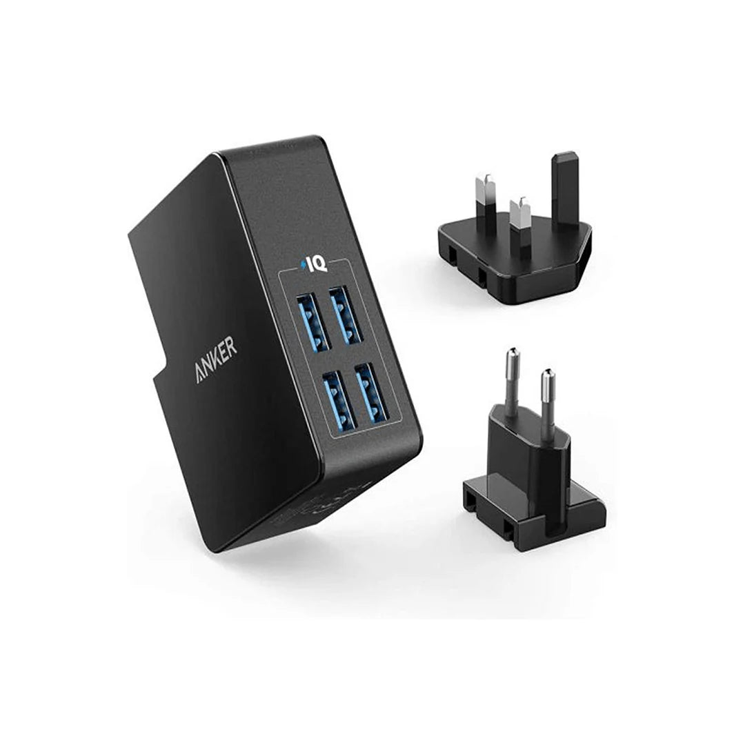 Anker Powerport 4 Lite 4-Port Wall Charging Adapter (A2042L11)
