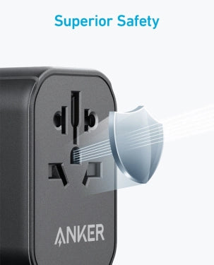 Anker 312 Outlet Extender (4-Region Travel Adapter)