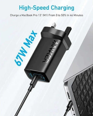 Anker 336 Charger 67W A2674K11 - Black