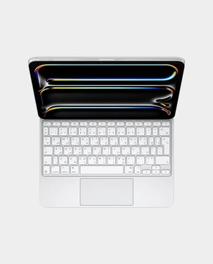 Apple Magic Keyboard for iPad Pro 11 Inch (M4) English Arabic (MWR03AB) - White