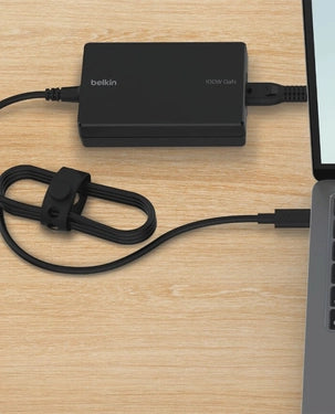 belkin laptop charger usb-c core gan power adapter 100w