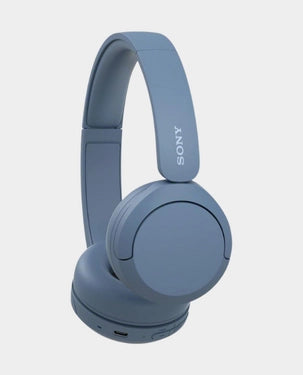 Sony WH-CH520 Wireless Headphones | Built-in Mic | 30mm Drivers | 50H Battery Life | Fast Charging | Lightweight Comfort | Voice Assistant Support | Bluetooth 5.2 - blue
