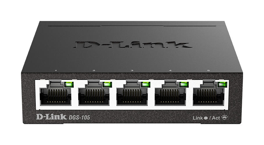 D- link 5-Port Gigabit Desktop Switch - DGS-105