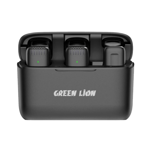 Green Lion 3-in-1 360° Microphone USB-C & Lightning Connector