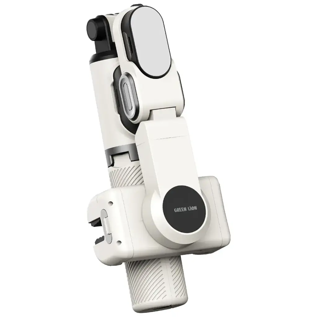 Green Lion Palermo Gimbal Tripod Stand with Remote Control-white