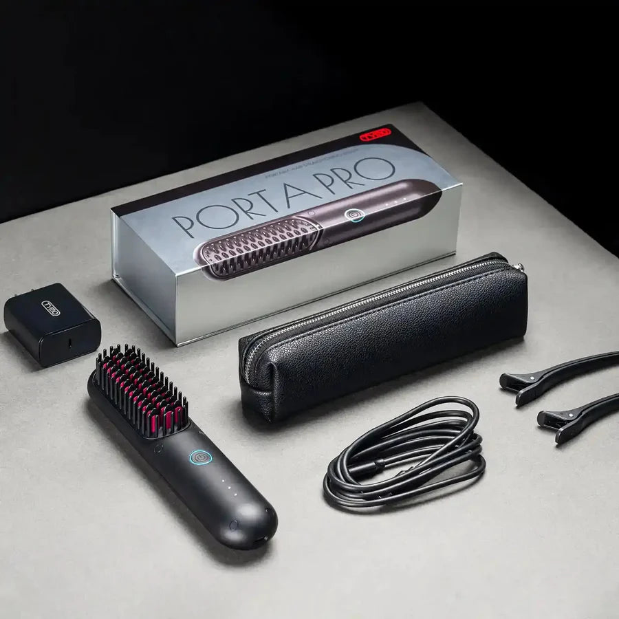 TYMO PORTABLE HAIR STRAIGHTENING BRUSH