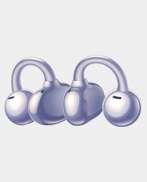 HUAWEI FreeClip Earbuds | Long Lasting Battery | AI Crystal Clear Sound | IP54 Resistance to Dust & Water - Purple