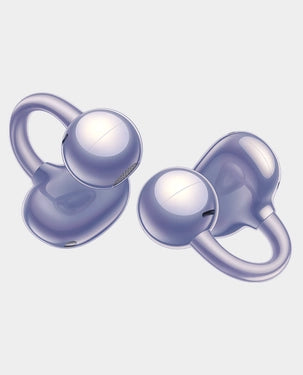 HUAWEI FreeClip Earbuds | Long Lasting Battery | AI Crystal Clear Sound | IP54 Resistance to Dust & Water - Purple