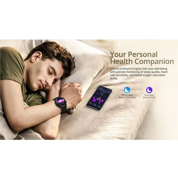 Riversong Motive 8C Amoled Bluetooth Calling Smart Watch