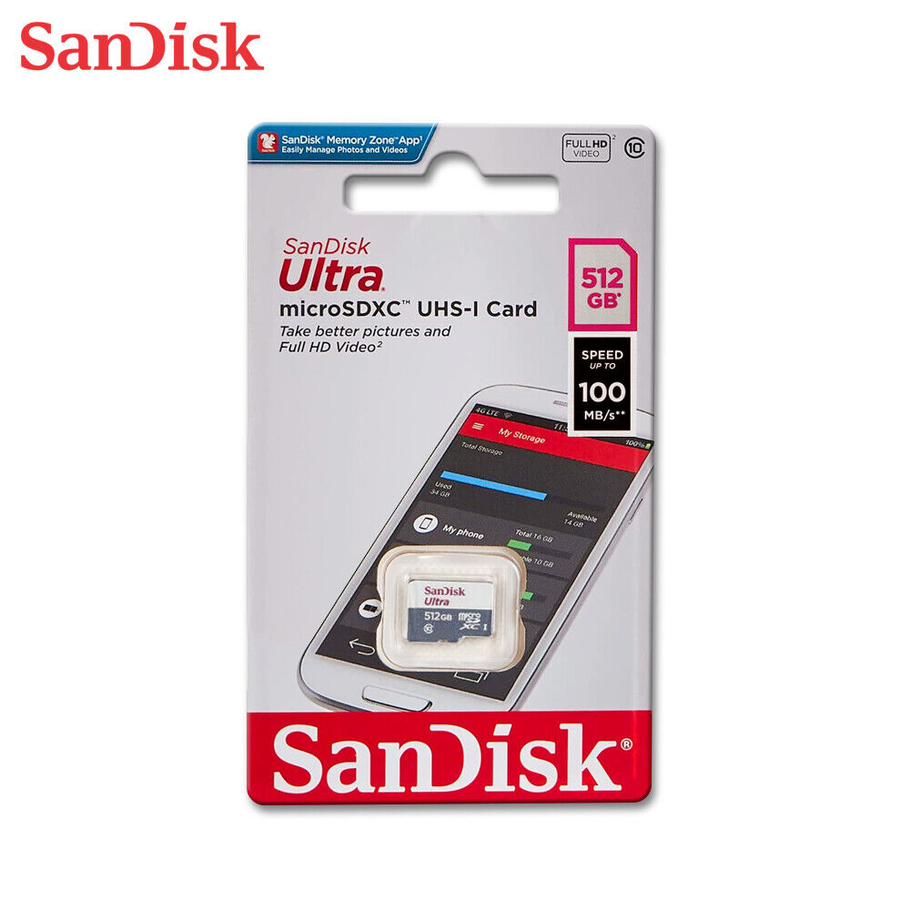 Sandisk Ultra Micro Sdxc Uhs-I Card Carte Micro Sdxc Uhs-I 512Gb