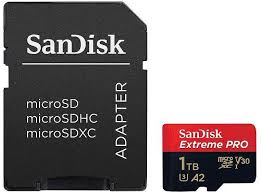 Sandisk Extreme Pro Microsdxc™ Uhs-i Card With Adapter - 512gb Sdsqxcd