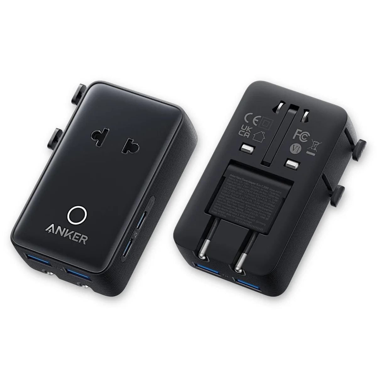 Anker Nano Travel Adapter 5-in-1, 20w