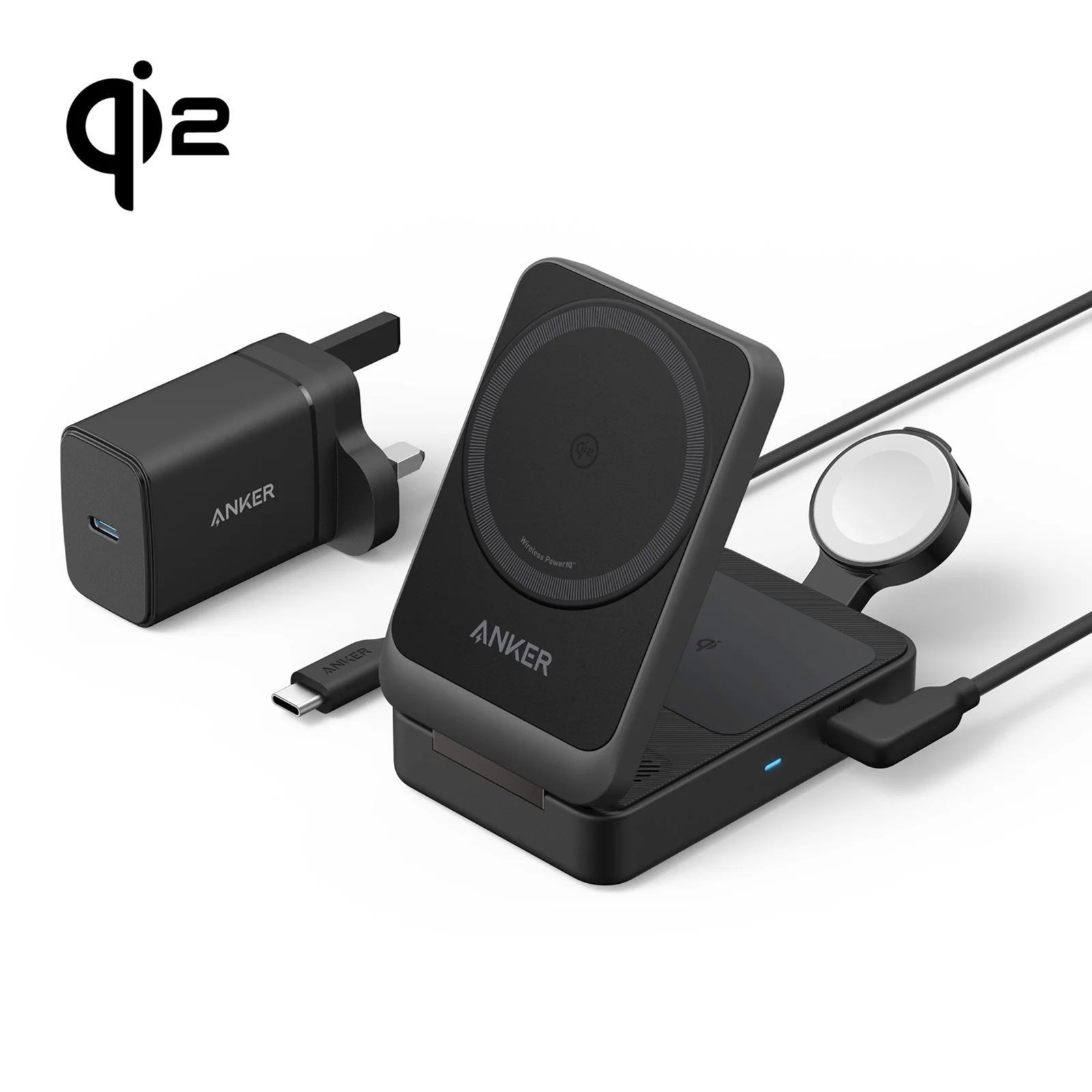 Anker Power Bank, 15W Max Pocket-Sized 3-In-1, Charger