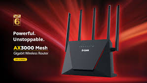 D-Link AX3000 Mesh Gigabit Wireless Router, DIRX3000Z